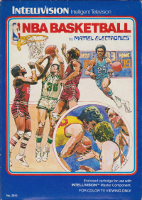 Basketball Intellivision US box art